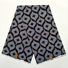 Miss. L Новое поступление африканская вощеная ткань принтом хлопок высокое качество 6 ярдов/шт для украшения HL19S112517