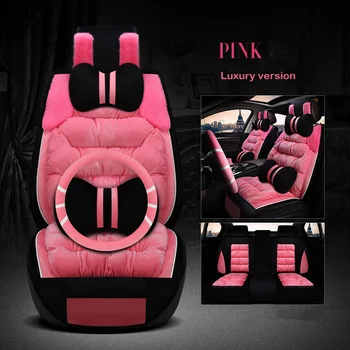 

Plush car seat covers For volvo xc40 v50 v40 c30 xc90 xc60 s80 s60 s40 v70 accessories covers for car seat Protector Interior