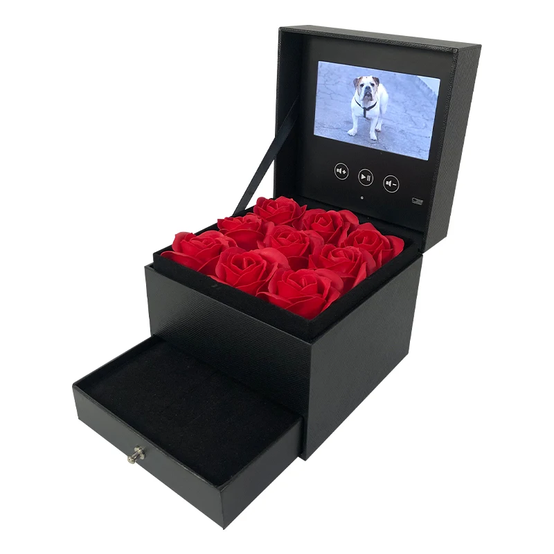 

Upload Your Photo Album Lcd Screen Flower Video Box To Upload Your Baby Photo Album