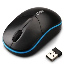 Deli беспроводная мышь десять М беспроводная передача 3717 удобная ручка Чувствительная компьютерная мышь для ноутбука