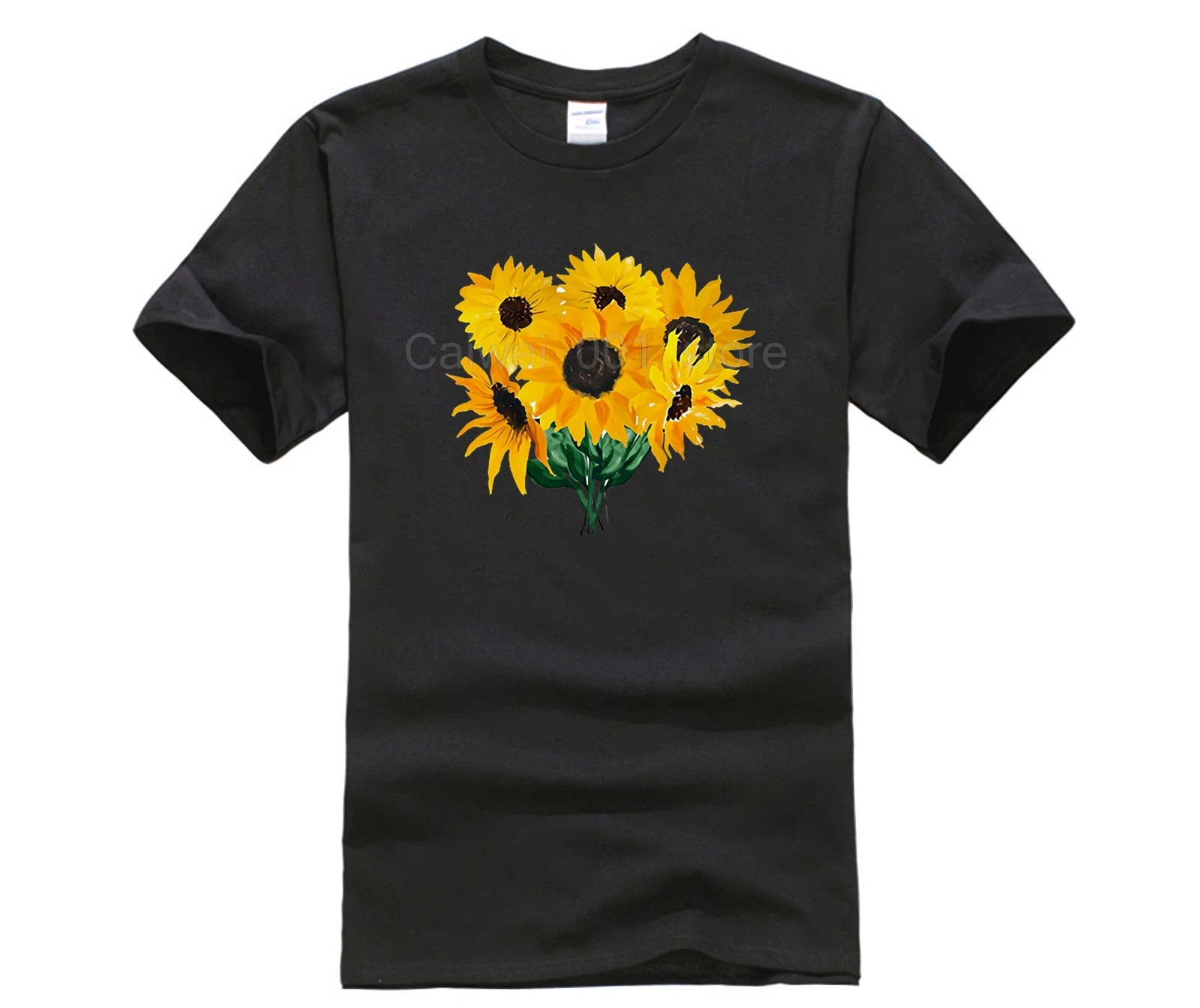 Горячая Мужская забавная Повседневная футболка с принтом Camiseta de algod n para mujer con