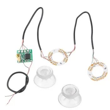 

DIY Button Analog Thumb Joystick LED Light Board for XBOX ONE PS4 Wireless Controller with Flash Light Refit Parts