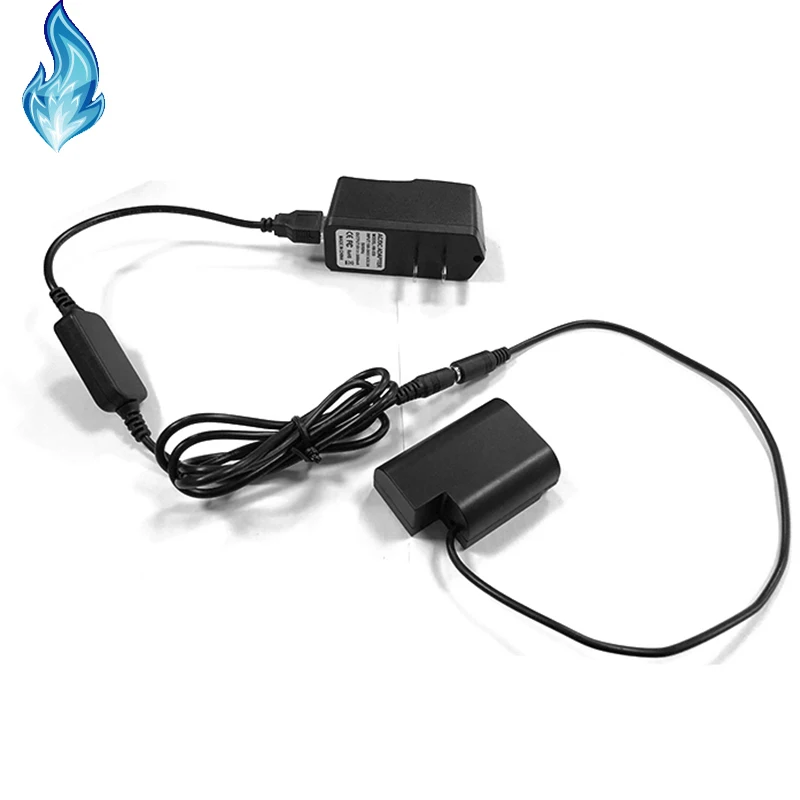 DMW-BLF19 муляж батареи DMW-DCC12 DC муфта+ USB кабель адаптер+ 5V3A мощность для Panasonic Lumix DMC-GH3 GH4 GH5 камеры