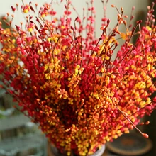 Искусственный цветок жасмина ПЭ цветы для свадебного декора стола центральный осенне-зимний цветок