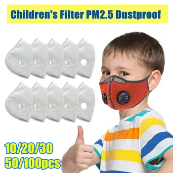 

2020 New Child Cycling Mask Gasket Face Mask Filter Activated Carbon Breathing Filters Outdoor Protection Mask Use