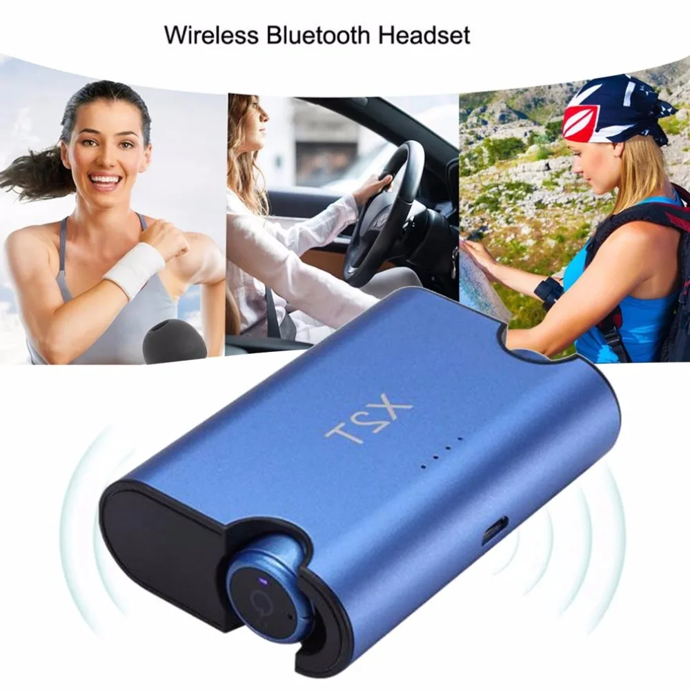 Bluetooth беспроводная гарнитура стерео в ухо голосовые подсказки истинные беспроводные наушники для телефона дропшиппинг fone de ouvido