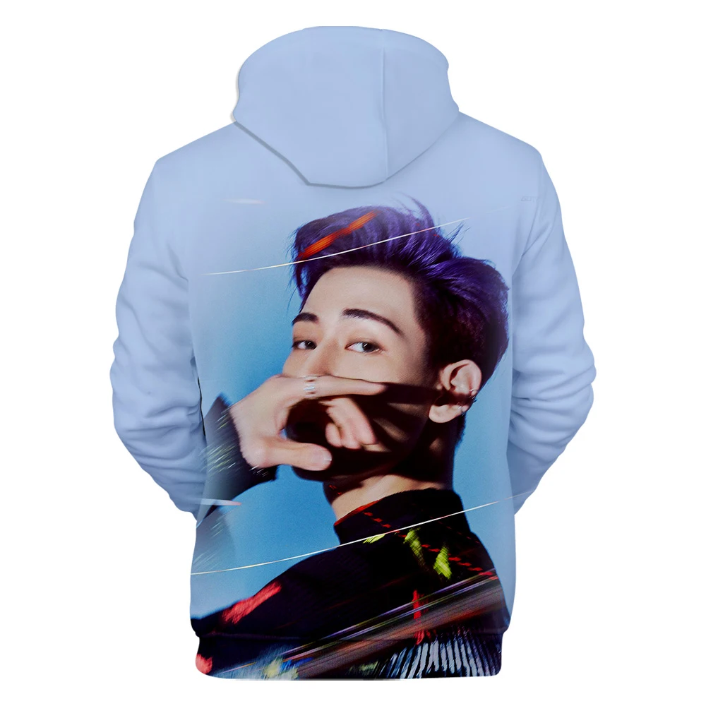 Корея GOT7 3D толстовки для мужчин/женщин новые осенние толстовки Kpop модные хип хоп худи унисекс Корея GOT7 мужские толстовки с 3D принтом