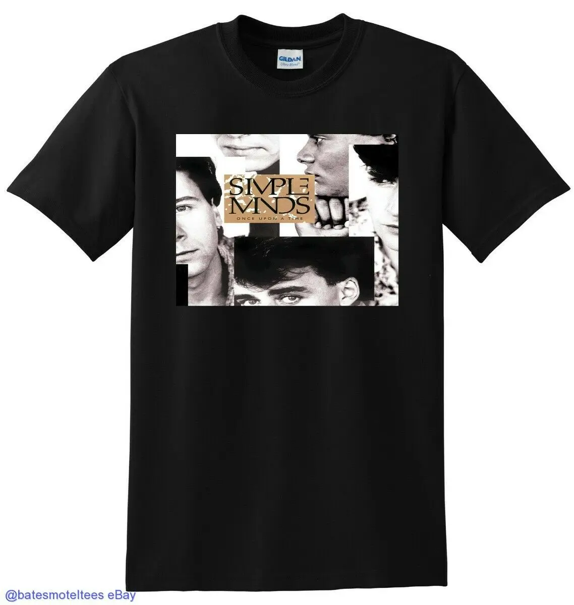 

*NEW* SIMPLE MINDS T SHIRT once upon a time vinyl cd cover SIZE:S-3XL Printing TOP TEE PLUS SIZE