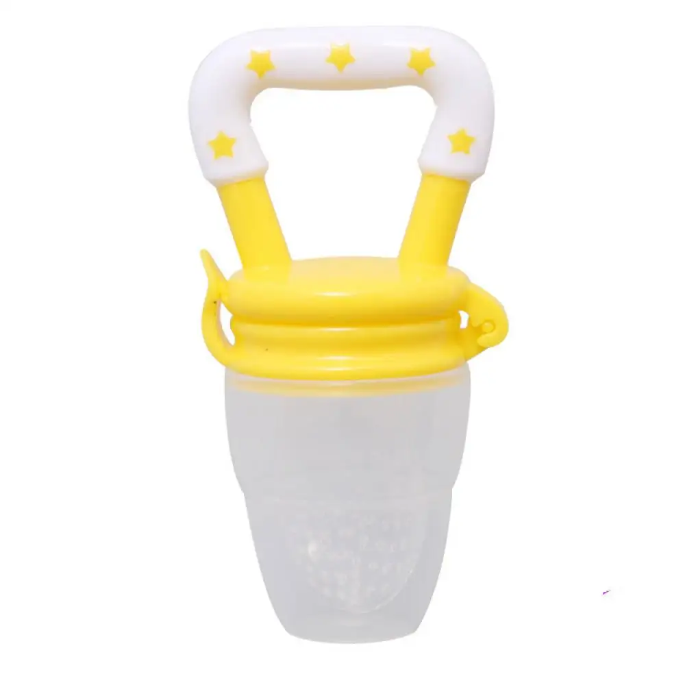 

Baby Pacifier Safety Silicone Toddlers Chew Tool Baby Teether Vegetable Fruit Toddler Teething Toy Ring Chewable Soother