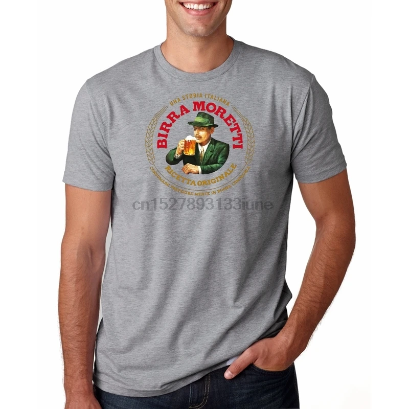 ビラ モネティ イタリアビールのアルコールドリンクtシャツ T Shirts Aliexpress