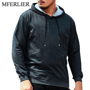 

Spring winter men sweatshirt 5XL 6XL 7XL 8XL Bust 154cm plus size cotton men hoodies