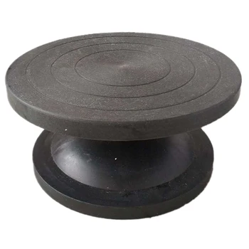

ELEG-Wheel Turntable Turntable Clay Sculpture Modeling Pottery Multi-Function Manual Turntable Turntable Carving Table Pottery W
