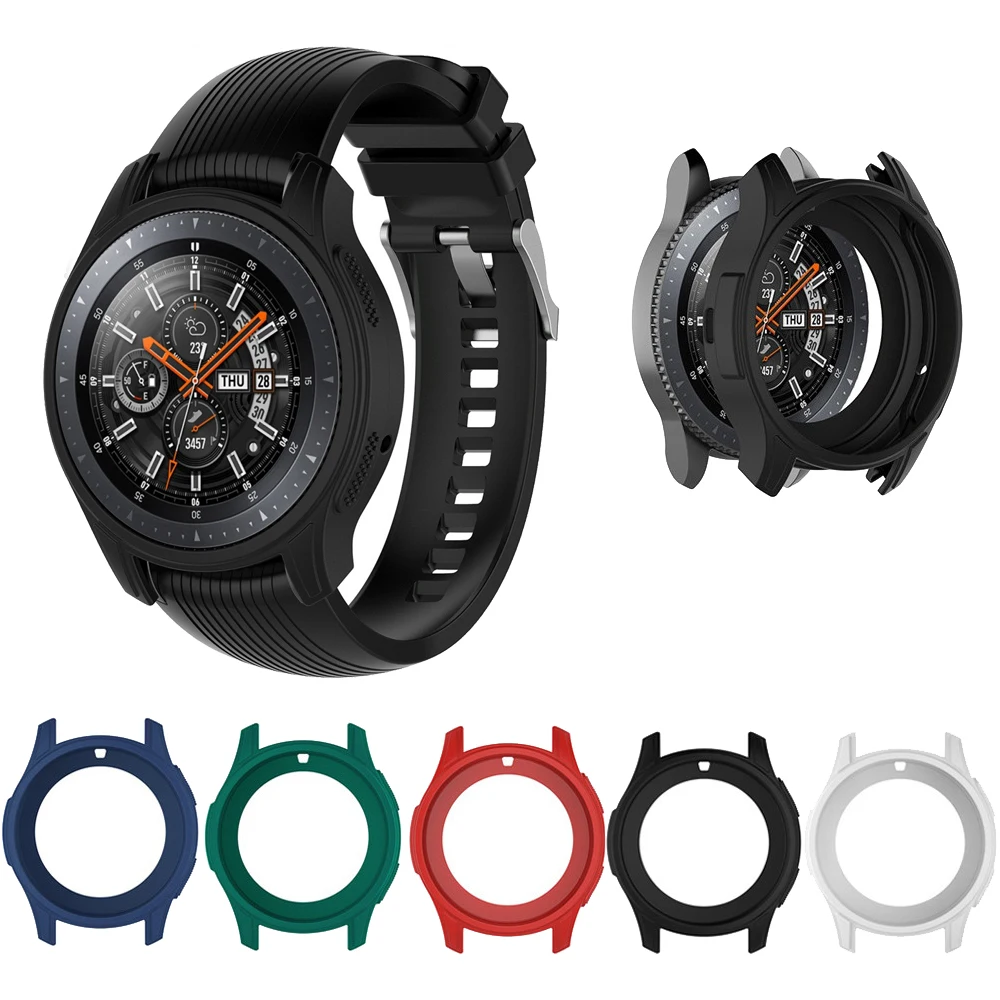 Gear S3 Frontier для samsung Galaxy Watch 46 мм ремешок чехол correa защита reloj Замена Рамки защитный