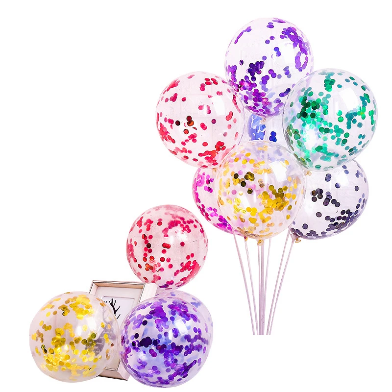 12/" CLEAR BALLOONS TRANSPARENT PARTY BALOONS BEST BALLON SHOP
