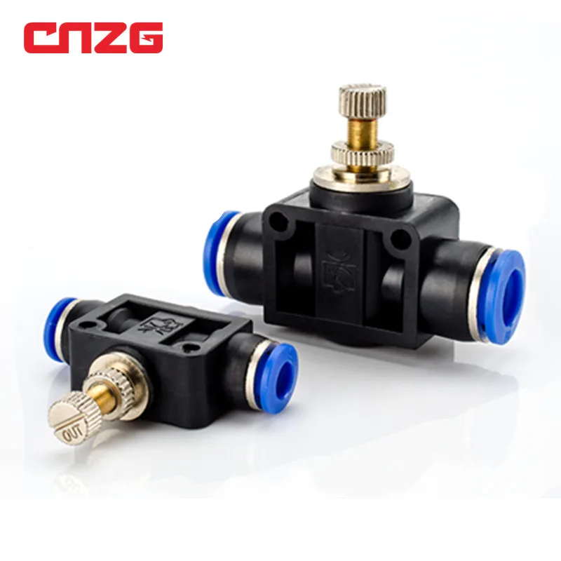 

air pneumatic fitting speed control valve SA water moisture separator trap parts filter sgcb connector airtac hose tube valvula