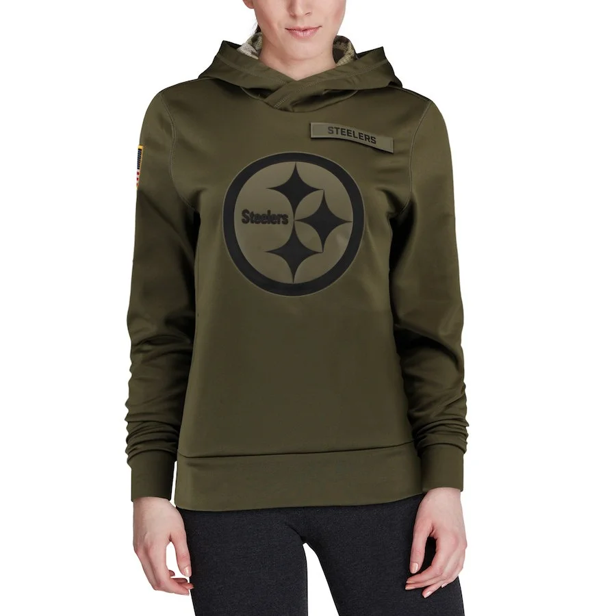 steelers military sweatshirt