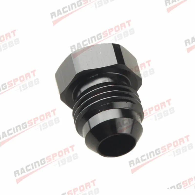 

-6 AN Male AN6 Flare Plug Fitting Aluminum AN Plug