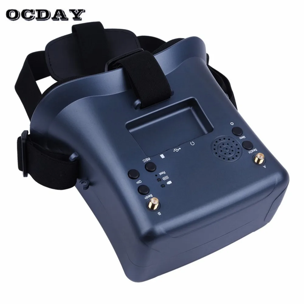 LS-008D 5,8G FPV Googles vr очки высокого качества 40CH с батареей 2000mA DVR разнообразие для RC модели 92% прозрачные линзы fi