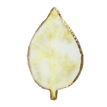 

Natural Resin Leaf Shape Nail Nail Color Paint Palette Holder Drawing Nail Color Palette Mixing Display Stand Nail Newly
