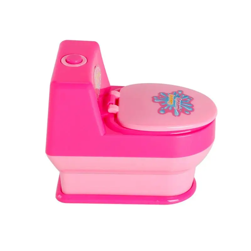 Детский для ребенка для мальчика Девочка Мини кухня Электрический прибор радио игрушка набор раннее образование манекен бытовой прикидывается играть подарок для дома - Цвет: Automatic Toilet Toy