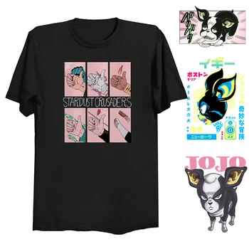 IGGY Shirt Jojo Bizarre Adventure Stardust Crusaders Tshirt Pup The Fool T-shirt O-Neck CottonJapanese Anime Jojo T Shirt