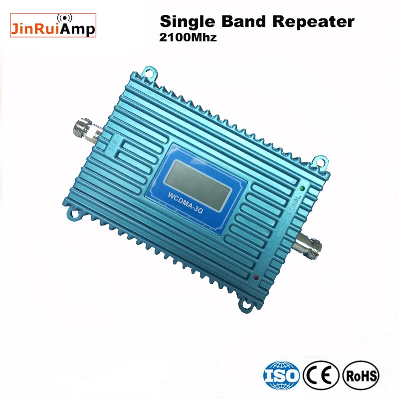 Усиление 70dB(LTE Band 1) 2100 UMTS Мобильный усилитель сигнала 3g(HSPA) WCDMA 2100MHz 3g UMTS Усилитель сотовой связи
