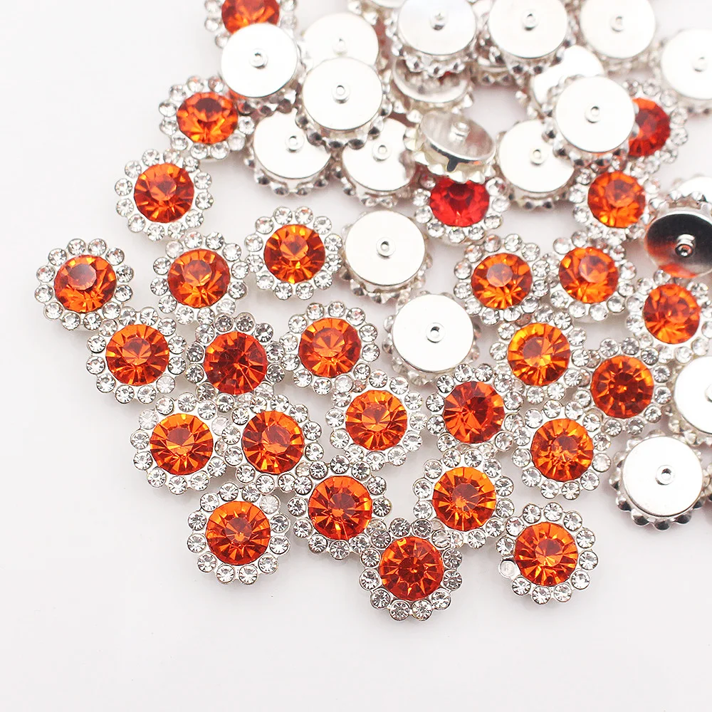 30–100 Stück, gemischte Farben, Kristalle, Strass, silberne Spitze, Krallensteine, Nähen, Strasssteine für Kleidung, Stoff, Basteln, Kleidungsstück, Edelsteine, Perlen – Detail 5