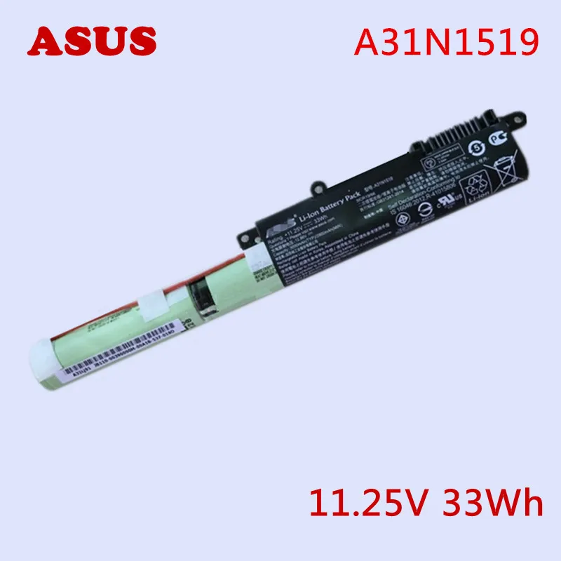 New Original Laptop replacement Li-ion Battery A31N1519 for ASUS X540J X540L R540UP R540SA X540S F540U series 11.25V 33Wh/36WH