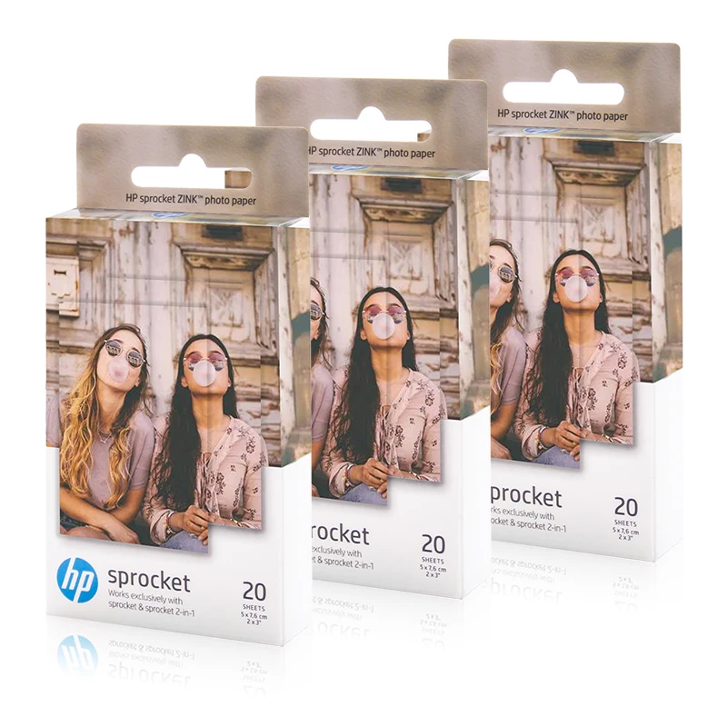 Uniplus 3 Kotak HP Sprocket Zink Kertas 