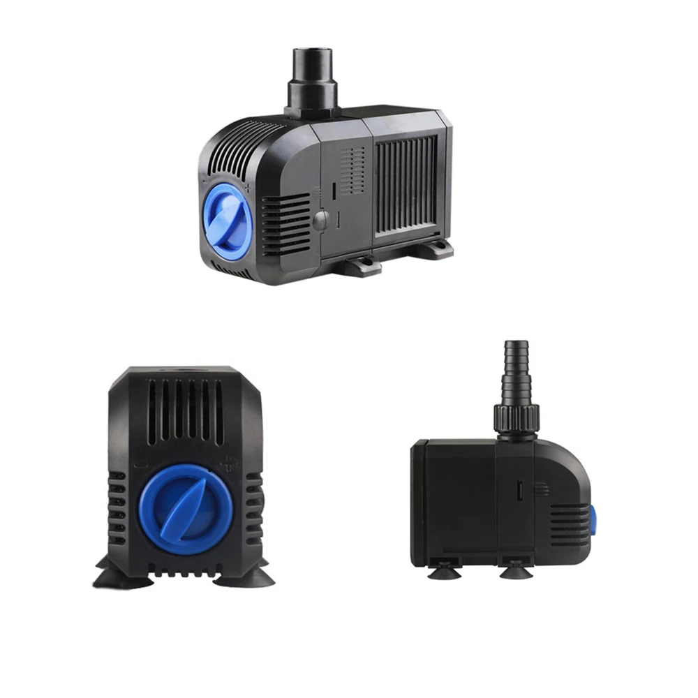 Aquarium Water Submersible Pump Filter Ultra Quiet for Fish tank Pond Fountain Hydroponic 500 2500L h 2