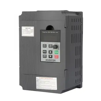 

VFD Inverter 1.5kW Frequency Converter 1 Phase Input 3 Phase Output 220V Variable Frequency Drive Speed Controller for AC Motor