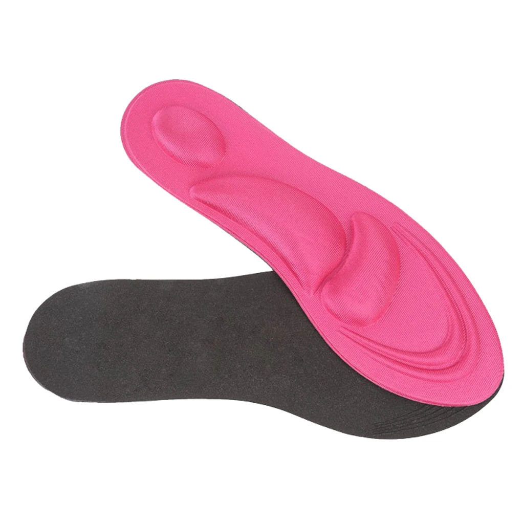 3D Shoe Insoles Memory Foam Thick Sponge Cushion DIY Cutting for Men Women
