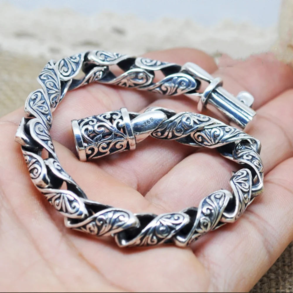 925 Pure Sterling Silver Turtle Design Bracelet For Men | Bo - Silver Palace