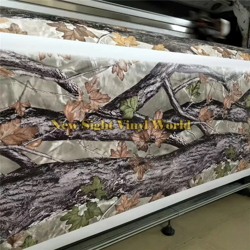 Лист REALTREE камуфляж виниловая пленка для упаковки природа Охота для грузовика джипа Размер: 1,50*30 м/рулон