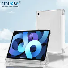 Чехол для iPad 2019 7 10,2 2018 Mini 4 5 2017 Pro 11 2020 Air 2, умный чехол с держателем для стилуса, силиконовый чехол для iPad поколения 10,5