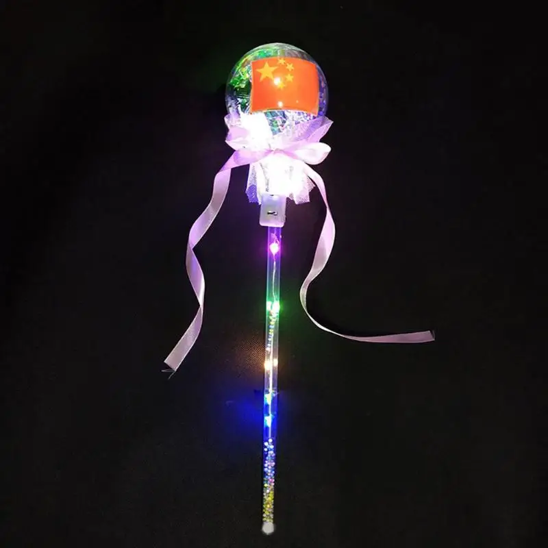 10LED Ручной Красочные воздушные шары огни латексный прозрачный вспышка струнная лампа декоративное освещение палка детские игрушки