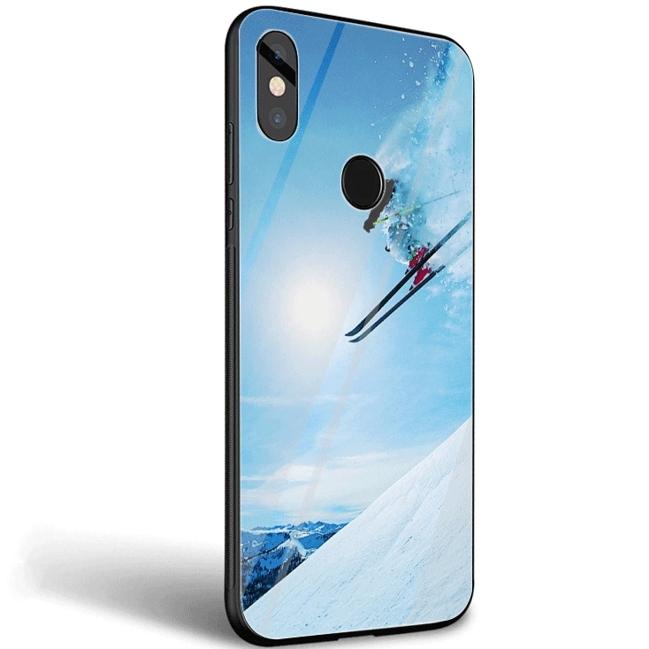 Чехол для мобильного телефона из стекла ТПУ для Xiaomi Mi Note7 5 6 Pro Poco F1 A1 A2 4X5X6X9, чехол для девочек и мальчиков - Цвет: G3