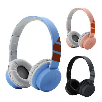 

EP19 Foldable Wired Headset Music Mobile Computer MP3 Headphone 3.5mm Universal In-line Student Earphones Holder