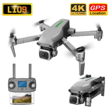 L109 Дрон gps 4K HD камера 5G wifi FPV Бесщеточный мотор складной селфи дроны Профессиональный 1000 м дальний дистанционный Радиоуправляемый квадрокоптер