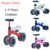 Baby Balance Toddler Bike Walker Kids Ride On Toy Gift For 1-3years Old Children For Learning Walk Scooter Dropshipping