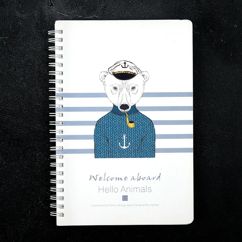 Креативный блокнот в виде пули из мультфильма Kawaii Coil notebook s милый блокнот-планировщик школьные офисные канцелярские принадлежности 016048 - Цвет: Fox