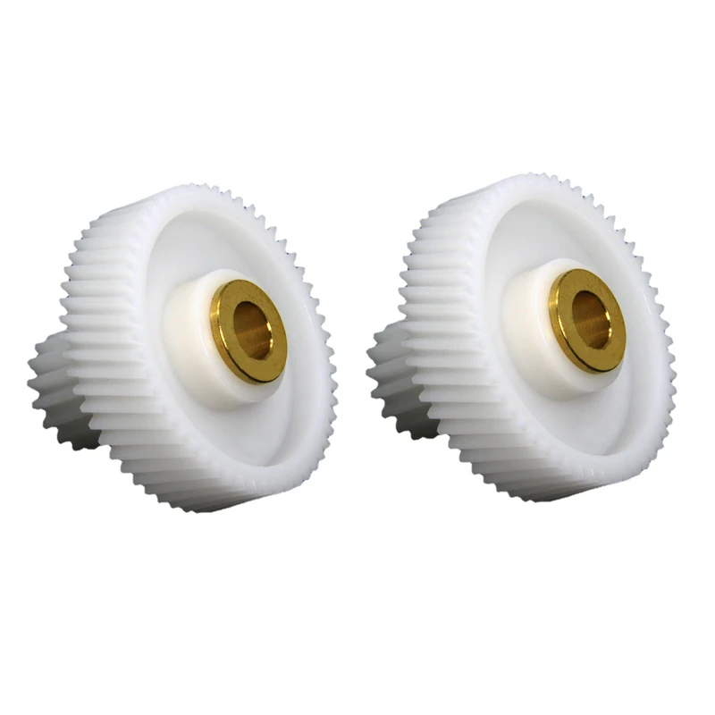 2 шт. пластиковые шестерни для мясорубки Polaris PMG 2014 1804 2030A 1806 1810A Vitek Supra Panasonic PN005 |