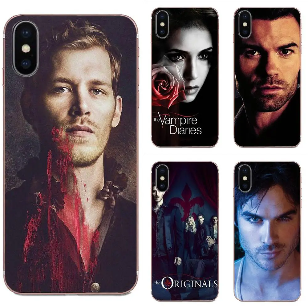 Paul Wesley Дневники вампира Ian Somerhalder для Apple iPhone 11 Pro X XS Max XR 4 4S 5 5C 5S SE 6 6S 7 8 Plus|Бамперы| |