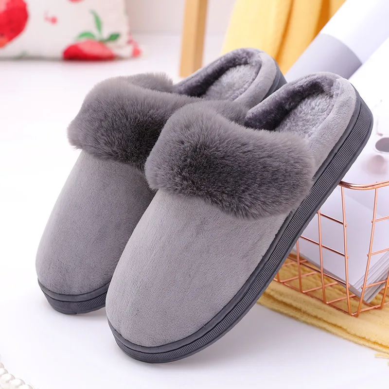 Women Shoes Fashion Home Shoes Cute Rabbit Winter Home Slippers Pantuflas mujer Warm Fluffy Slippers Zapatos de Mujer MT033