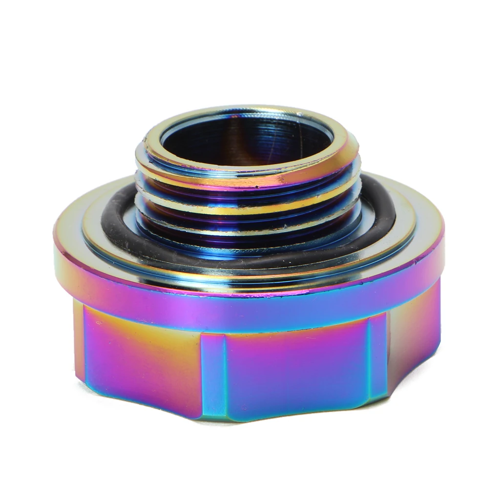 Aluminum Automobile Vehicle Oil Cap Fuel Tank Oil Cover Engine Filler Cap For Honda D/B/H/K/F/L-Series Mugen Car Accessories Oil Fuel Cap