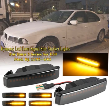 

2pcs Dynamic Led Turn Signal Side Marker Lights Flowing Sequential Blinker Light For Bmw 5 Series 5er E39 Mod. Bj. 12/95 - 6/03