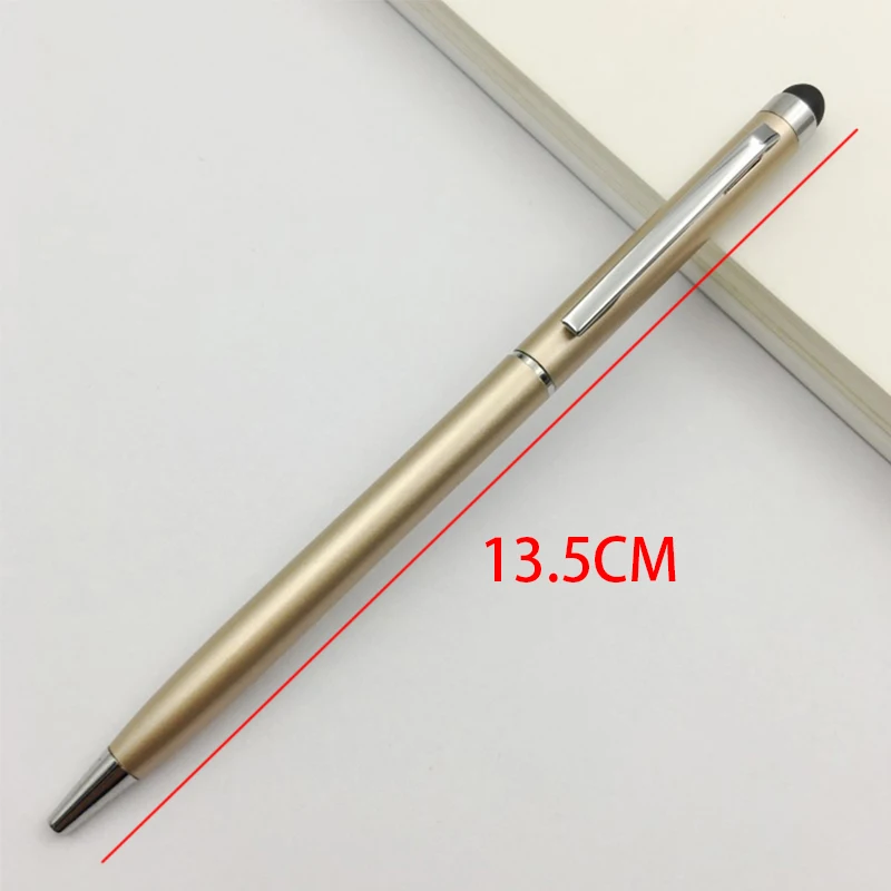 2 2в1 стилус для сенсорного экрана+ Шариковая ручка для IPad IPhone планшета смартфона - Цвета: 2