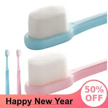 Extra Soft Toothbrush For Sensitive Gums, Micro-Nano Manual Toothbrush with 20000 Soft Floss Bristle for Gum Care
