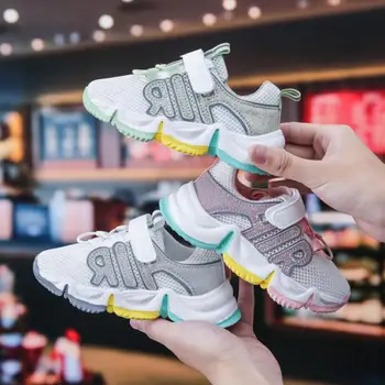 

2020 Casual Shoes for Girls Sneakers Boys Sport Shoes Spring Summer Soft Bottom Baby Toddler Flat Sandals Kids Running Shoes