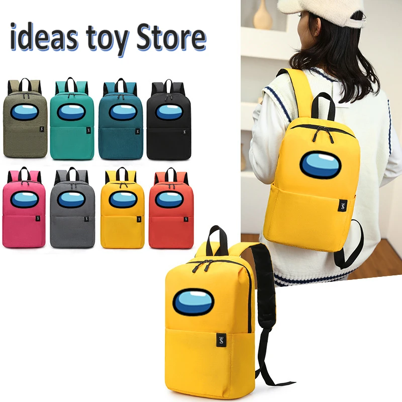 Mochilas pequeñas Unisex de colores caramelo Oxford, accesorios impermeables para llavero, bonitos bolsos escolares Kawaii para niños y niñas